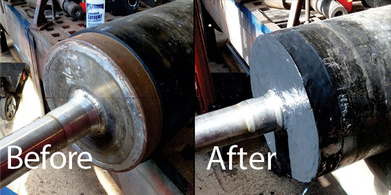 Emergency FLEXICLAD ER Repairs to Drive Shaft in One Day