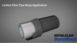 Carbon Fiber Pipe Wrapping
