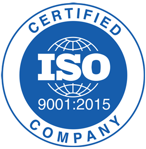 ISO 9001:2015 Certified Company