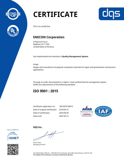 ISO 9001:2015 Certification