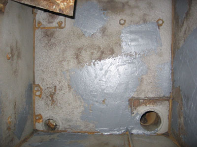 Tubesheet After Treatment