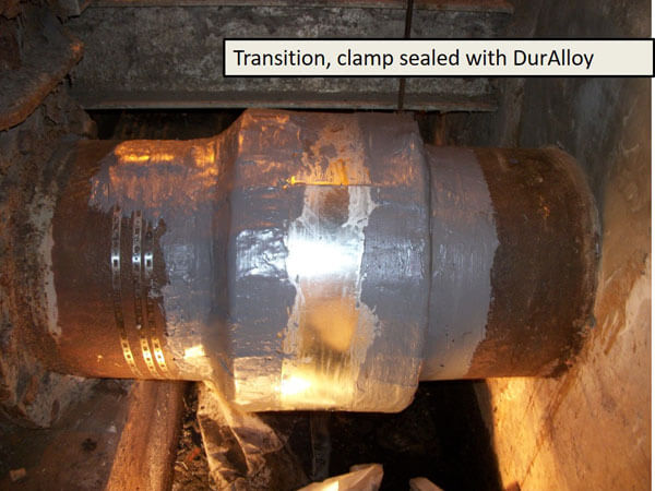 Transition, Clamp Sealed with DurAlloy