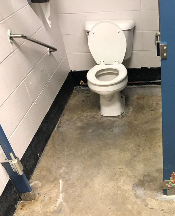 Public Bathroom - Before