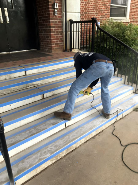 Concrete Stairs - Before