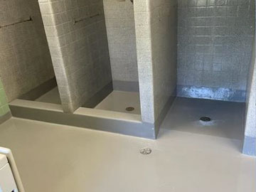Bathroom Floor Sealed