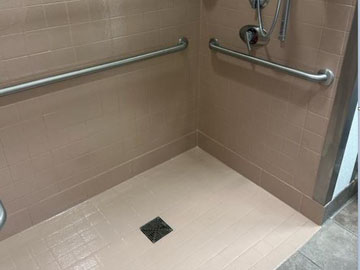 Leaking Shower Stall Restored