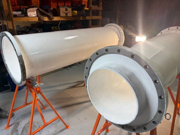 Potable Water Pump Columns Restored