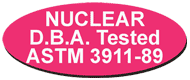 Nuclear D.B.A. Tested ASTM 3911-89